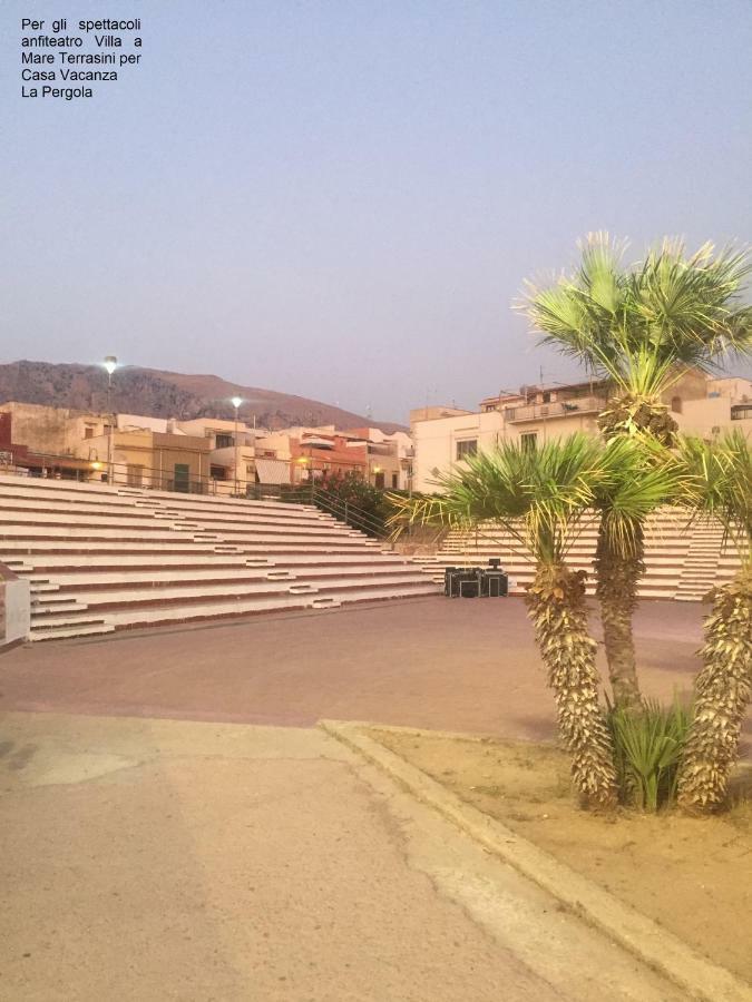 Willa Casa Vacanze La Pergola@ Terrasini Zewnętrze zdjęcie